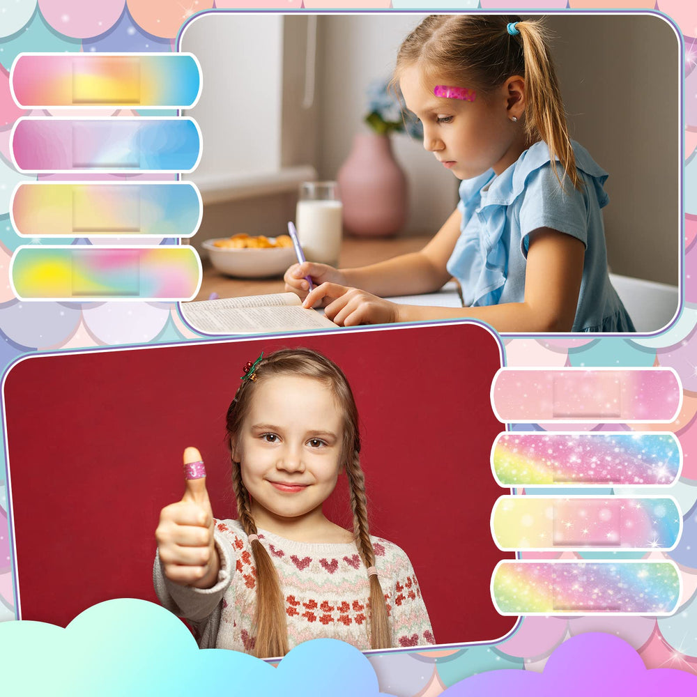 Panelee curitas corazón, diseño adorable para promover uso rápido.