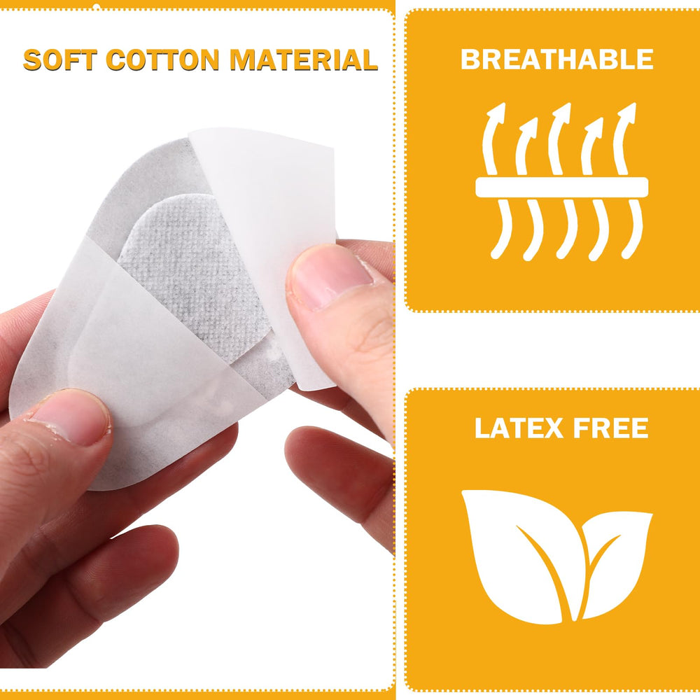 Panelee eye patches with adhesive backing, easy to apply