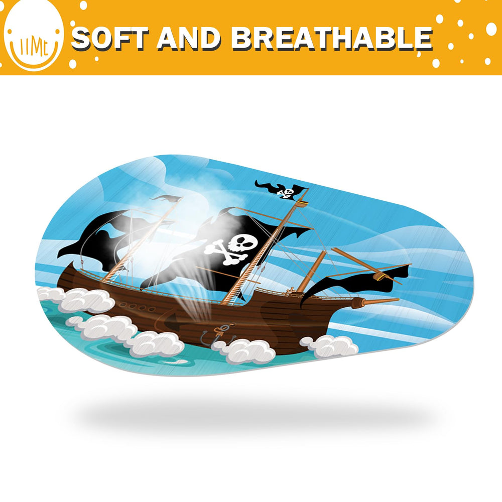 Panelee breathable cotton eye patches, soft fit and easy to wear