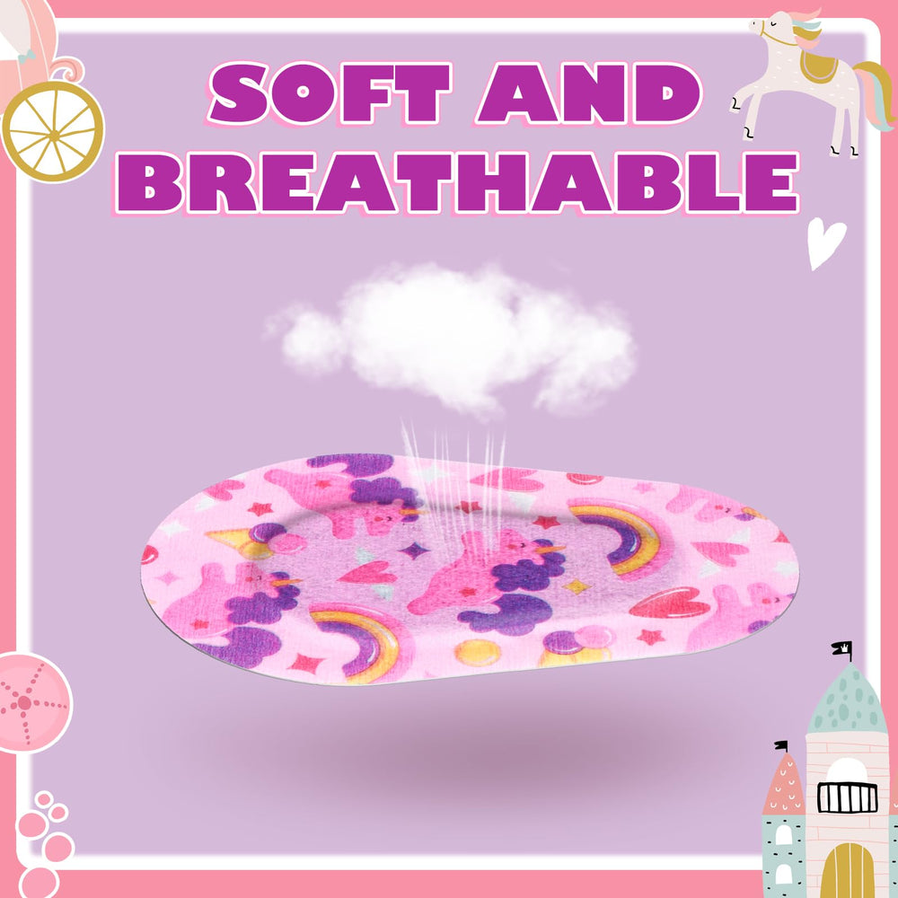 Panelee eye patches butterfly pattern for kids, colorful look and reliable stay