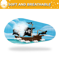 Panelee eye patches soft cotton material, gentle on skin