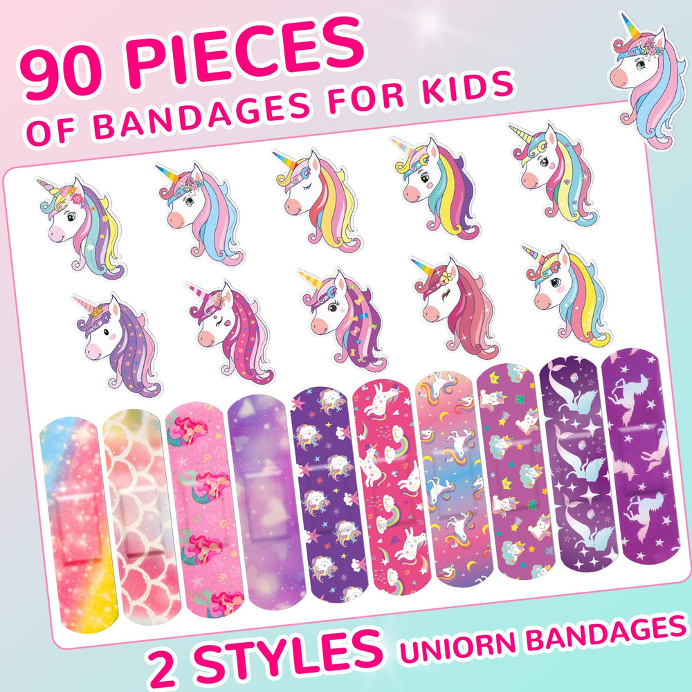 Panelee bandages suitable for face, fingers, arms, and legs during play.