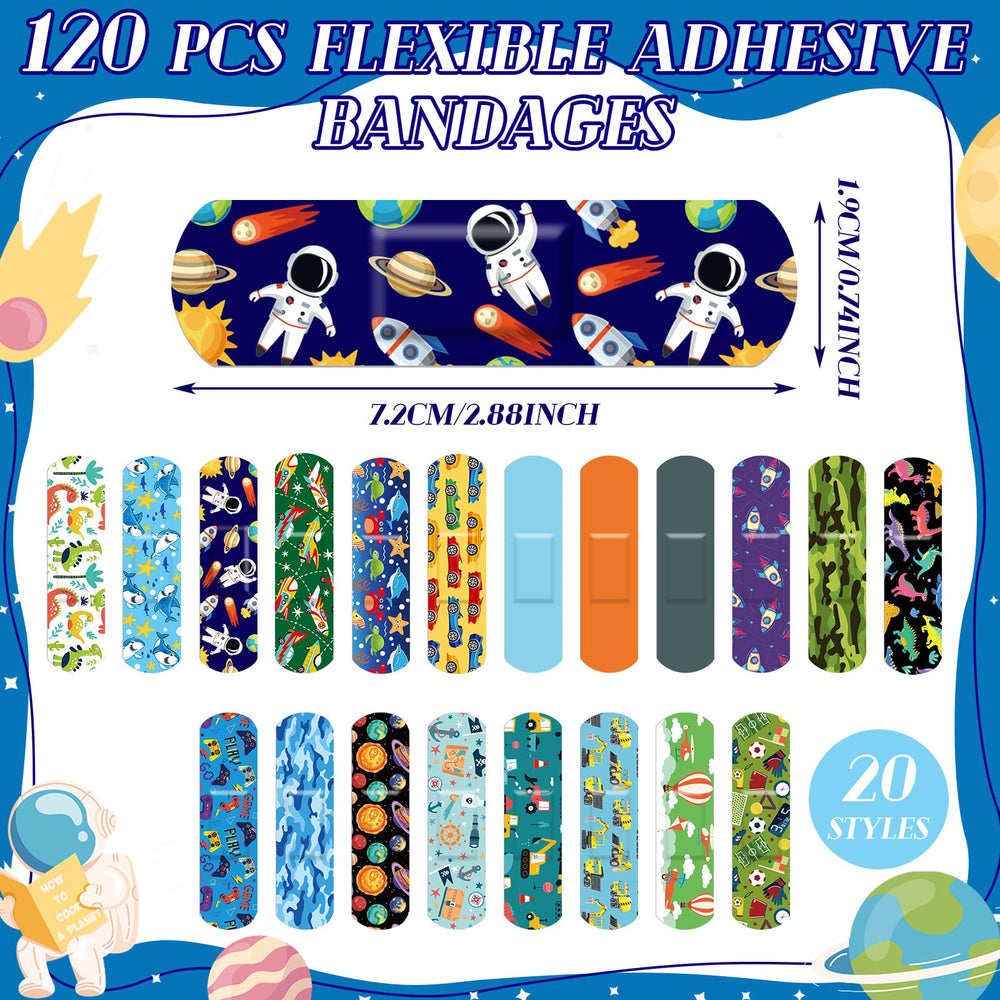 Panelee vendajes impermeables y flexibles para uso diario en casa y clase.