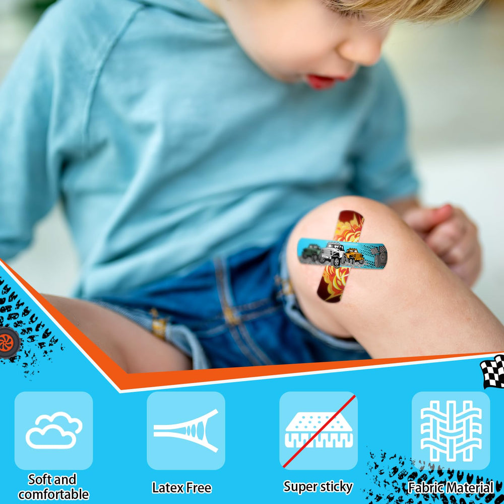 Panelee waterproof bandages keep skin dry during playtime