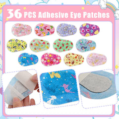 Panitay 75x50 mm patches, secure fit for daytime use.