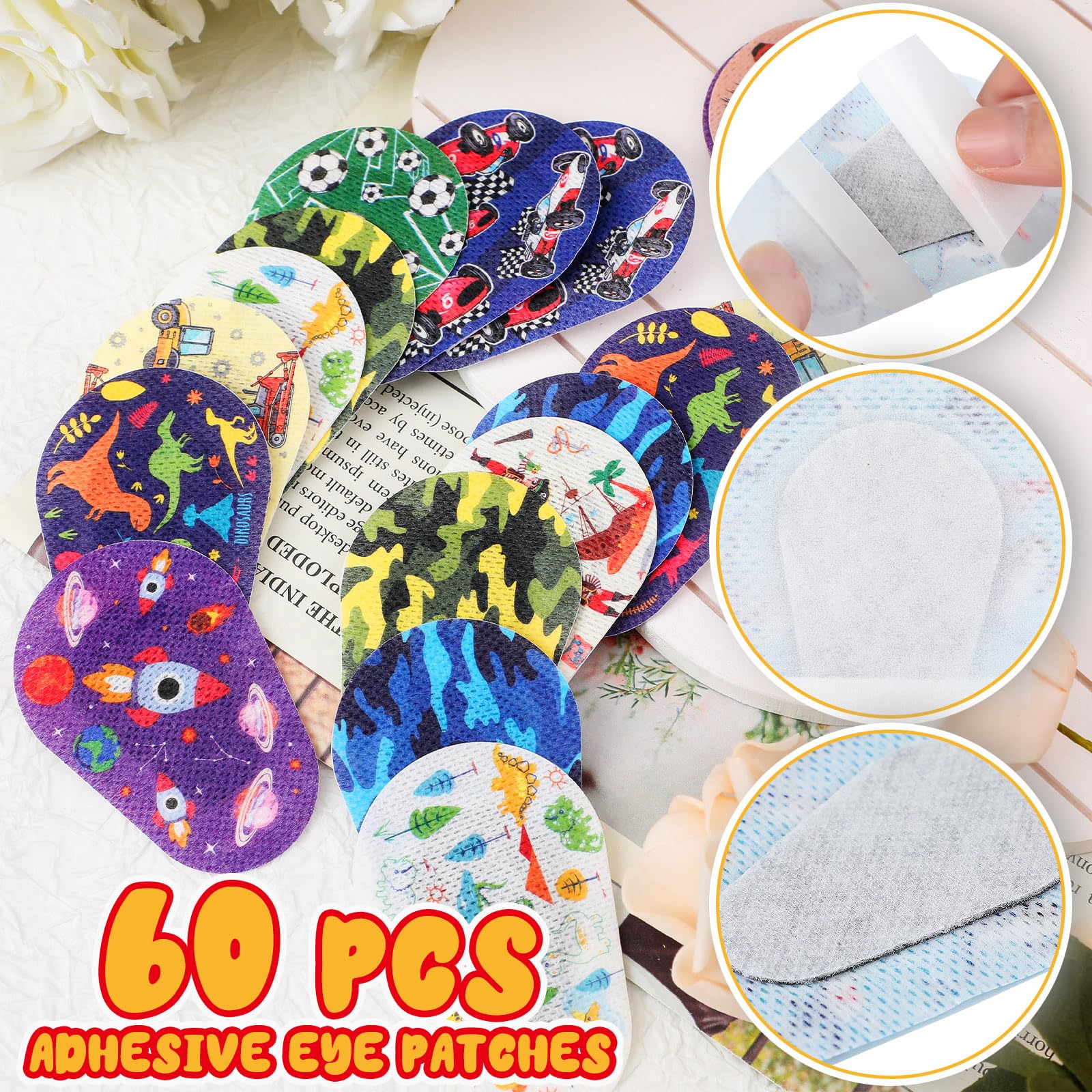 Panitay patch bundle quickly adds variety for different looks.