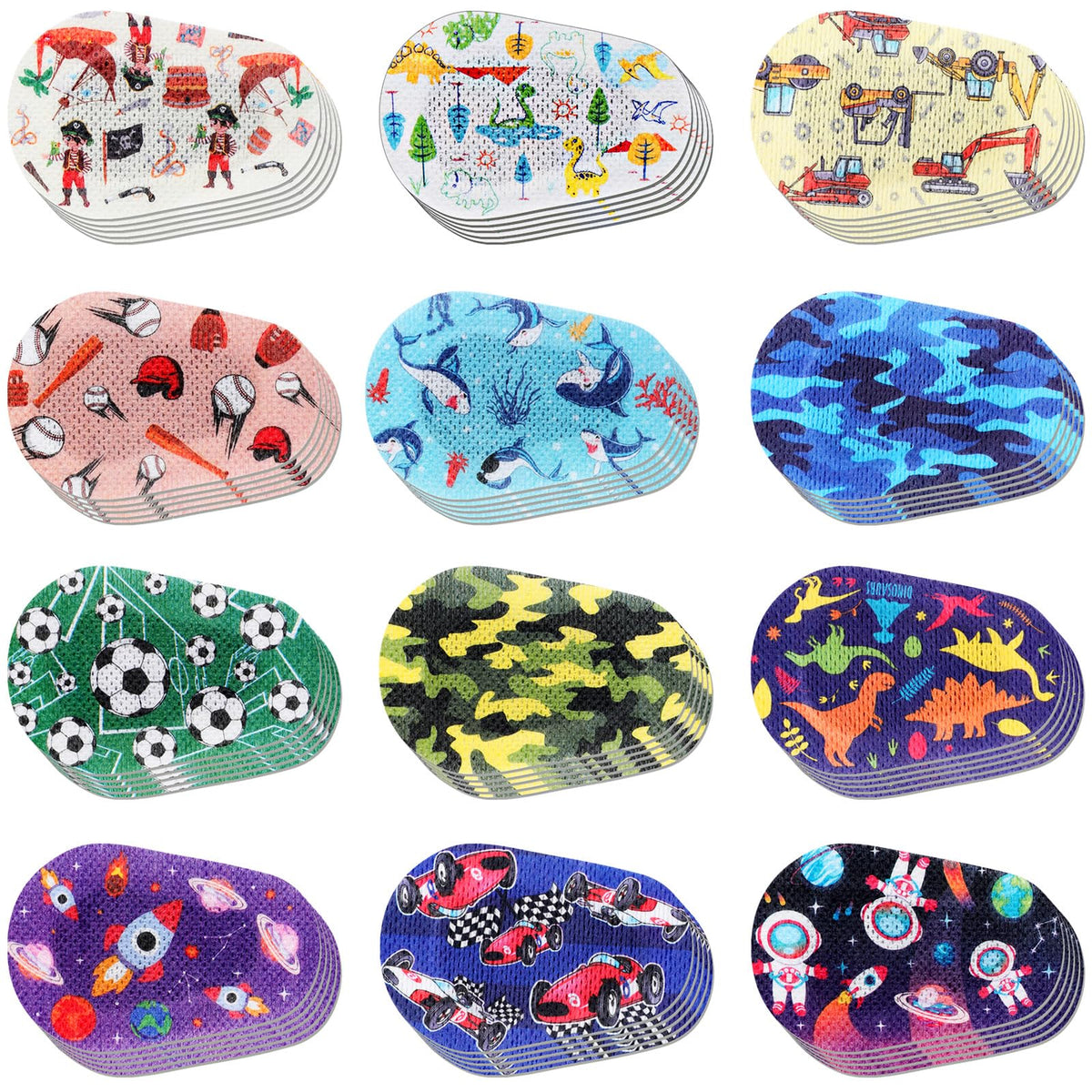 Panitay kids eye patch set with soft fabric for comfortable daily wear.