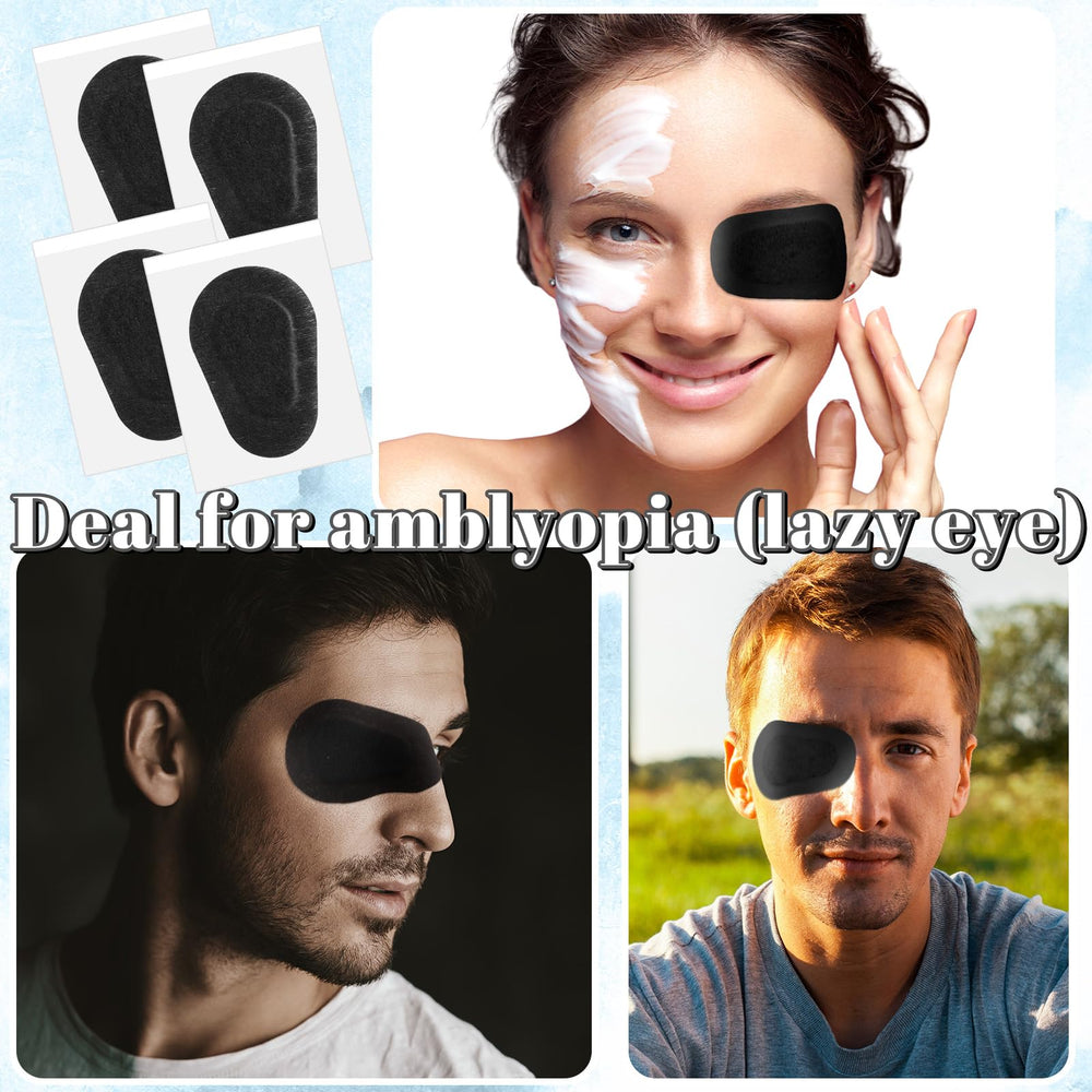 Panitay mixed colors eye patches; convenient set for sharing and daily use.