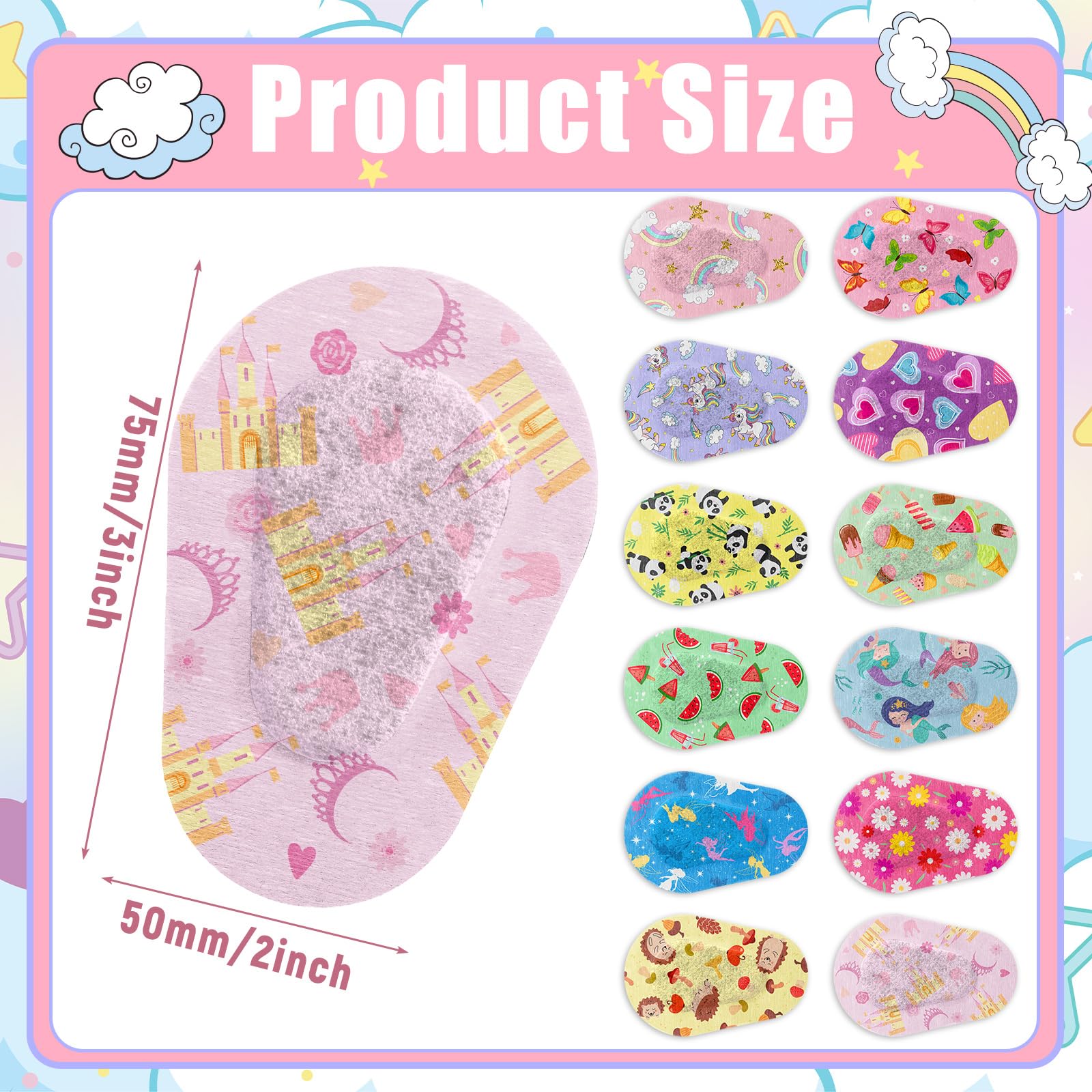 Panitay soft nonwoven eye patches, breathable comfort for longer wear.