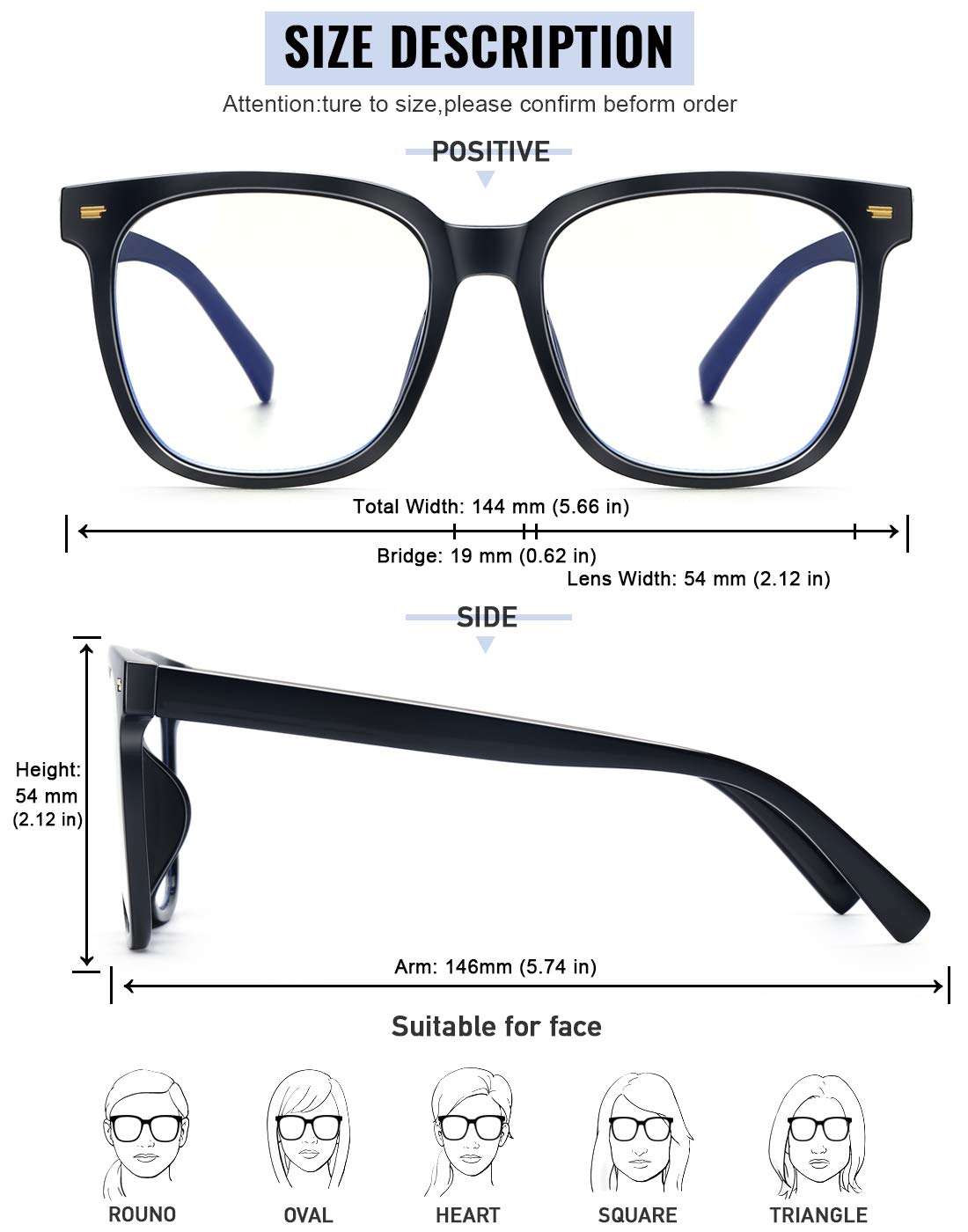 PANNER anti-glare design helps reduce reflections during sessions