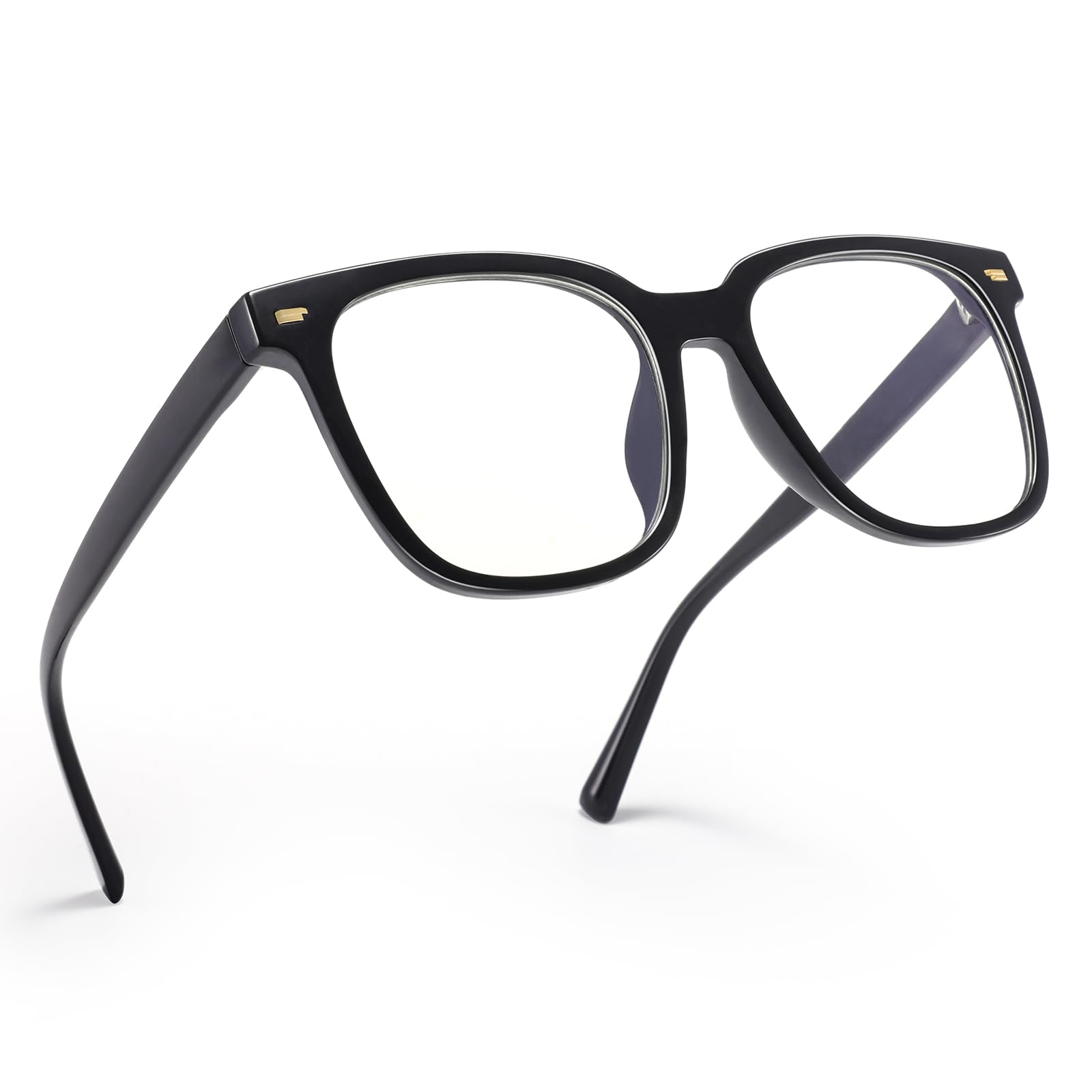PANNER blue light glasses side view showing lightweight frame for all-day wear.