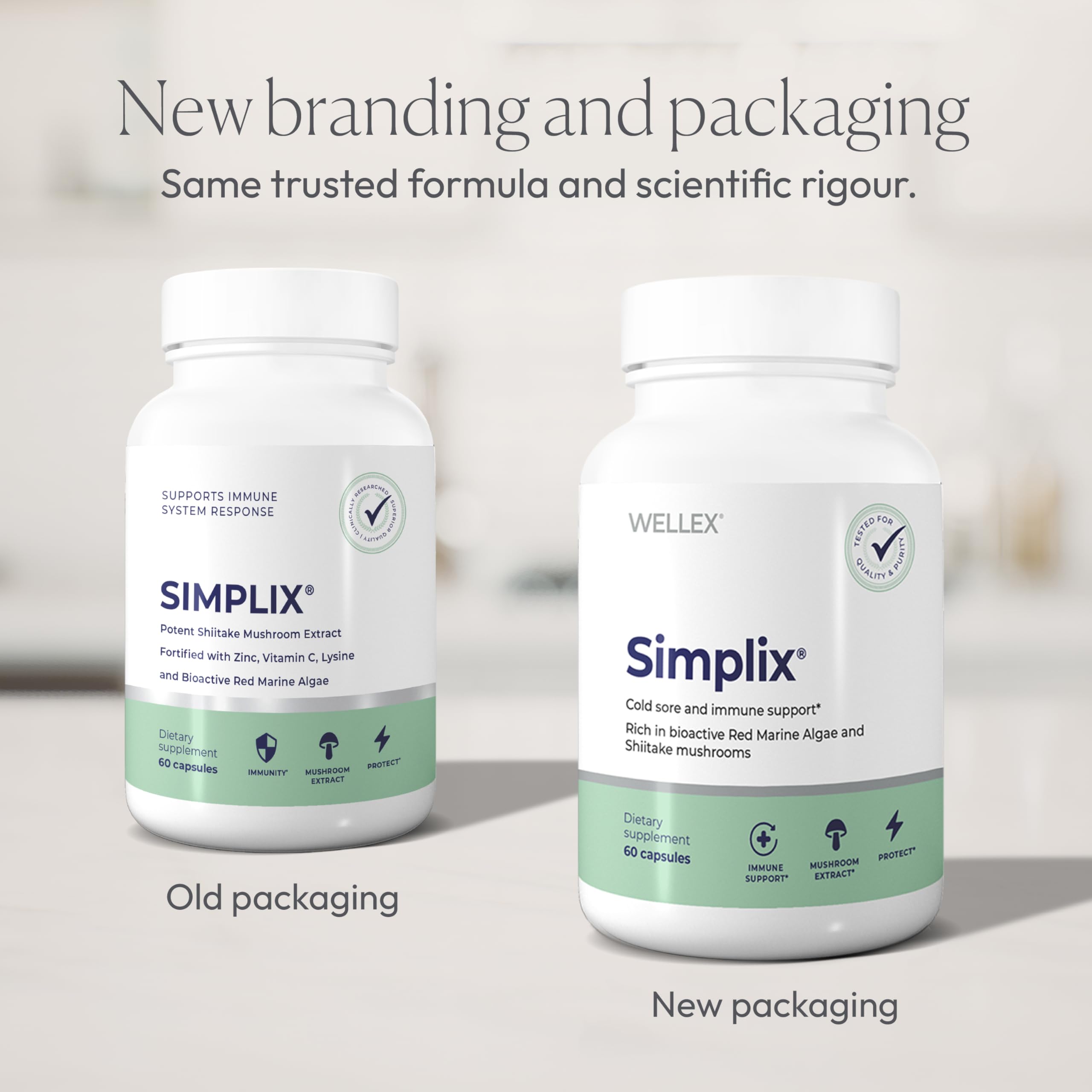 Papillex Simplix North America-made lab badge signals quality and safety.
