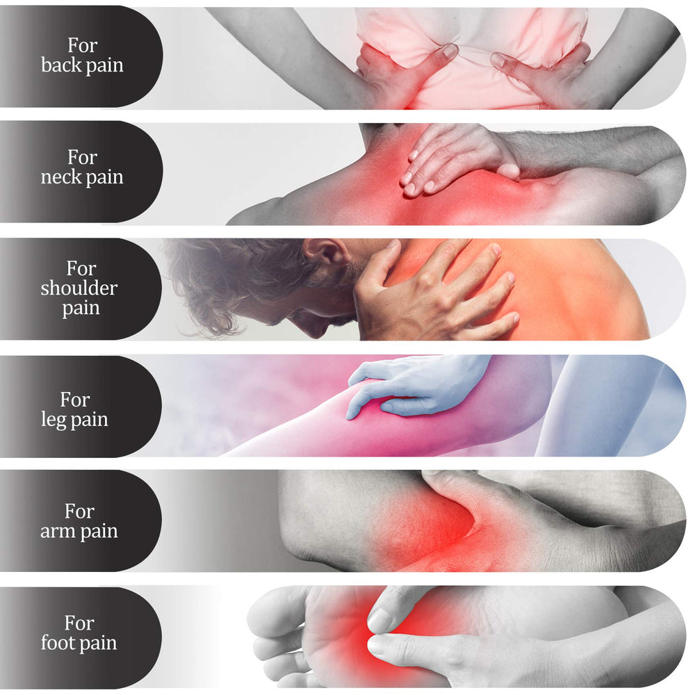 Papillon infrared heat function warms muscles during session