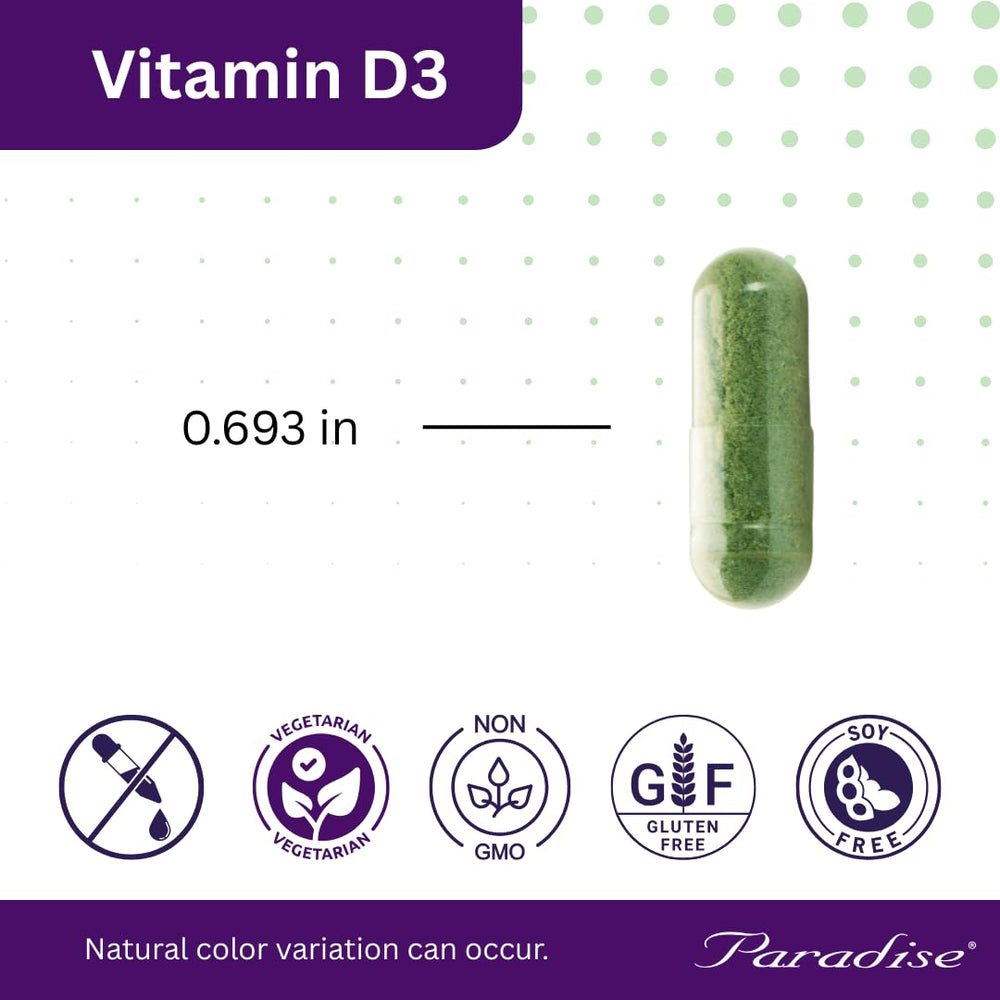 Paradise Herbs Earth’s Blend application card demonstrates dosage routine