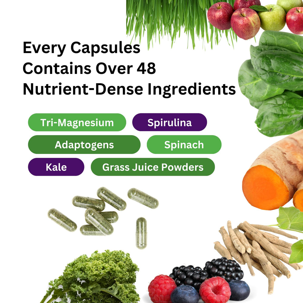Paradise Herbs Earth's Blend Magnesium ingredients list highlighting organic minerals