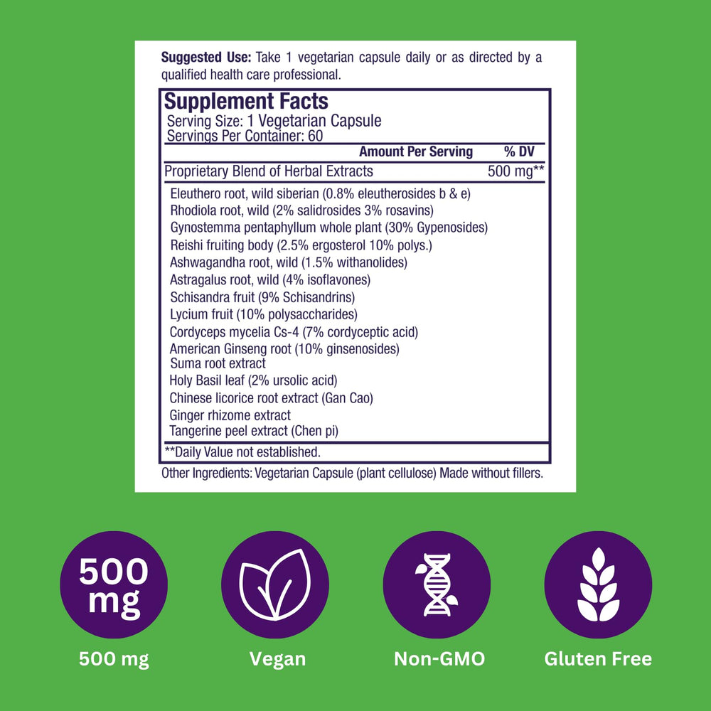 Paradise Herbs organic ingredients close-up signaling wildcrafted sourcing and purity