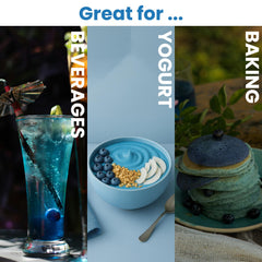 Paremmin espirulina azul polvo: colorante natural para repostería.