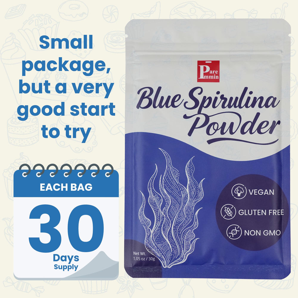 Paremmin espirulina azul polvo: fuente de proteínas y antioxidantes para yogur.