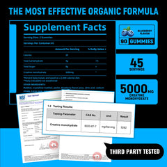 Parhaat Creatine Monohydrate Gummies 90-count packaging ready for daily routines