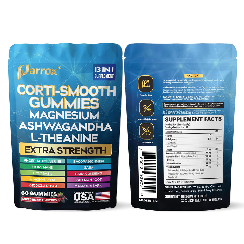 Parrox Corti-Smooth bottle paired with box for easy shopping.