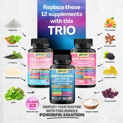 Parrox She Shines Set collagen complex bottle, showing skin-supporting nutrients.