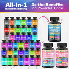 Parrox She Shines Set cortisol support bottle suggests adaptogen-based balance.