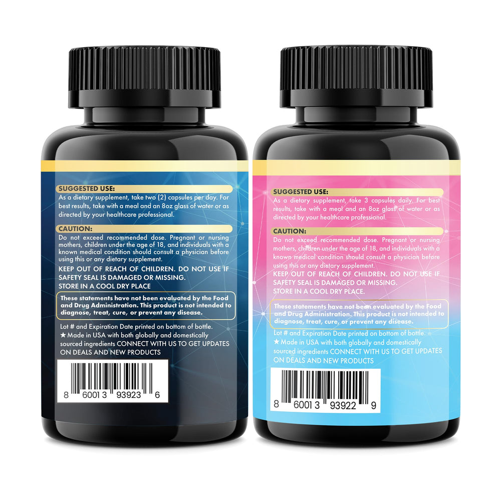 Parrox Shining Serenity Set vitamins and minerals on a shelf