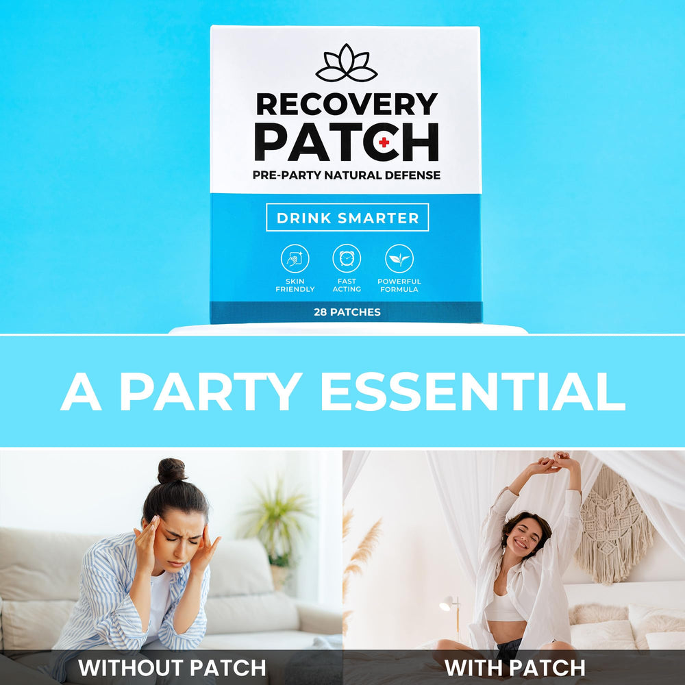 Party Treats Recovery Patch with waterproof adhesive for pool and beach.