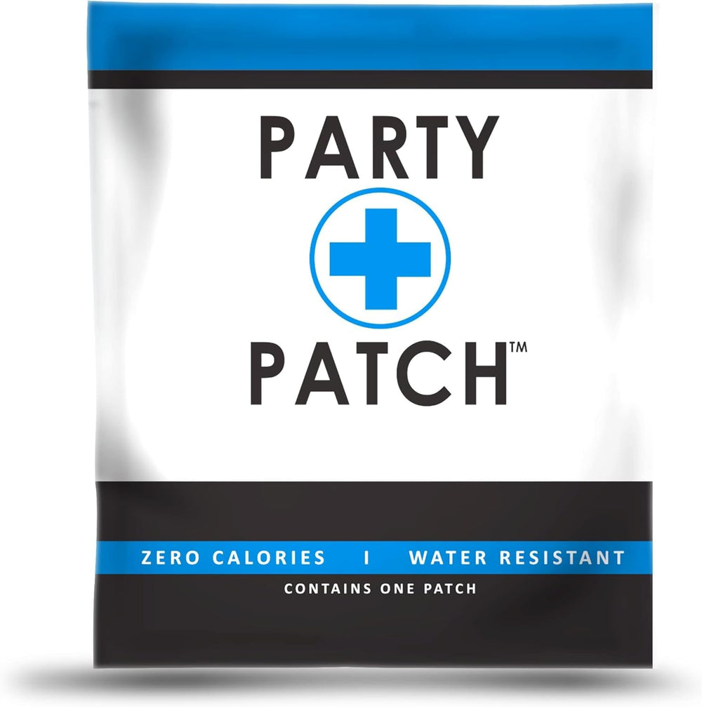Party Patch patch-on-skin demonstrates secure, water-resistant hold for a night out.