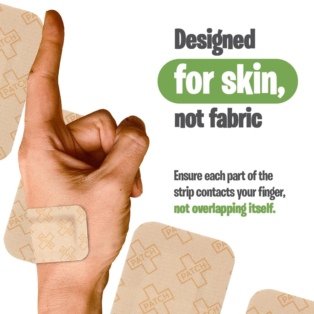 PATCH compostable and biodegradable bandages suitable for eco-conscious wound care
