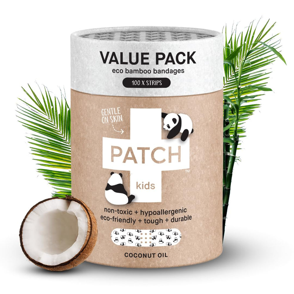 PATCH latex-free vegan-friendly bandages on white background