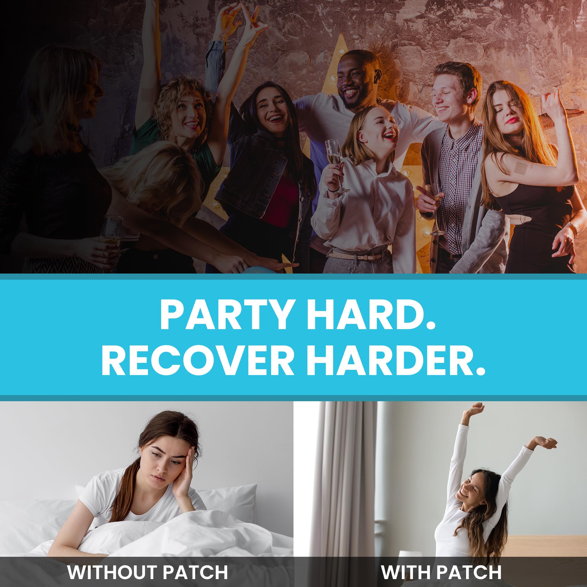 patch4u easy-application-patch before bed supports a smoother morning.