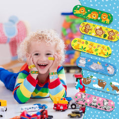 Patelai animals-pattern bandages offer fun shapes to ease kids' mood during care