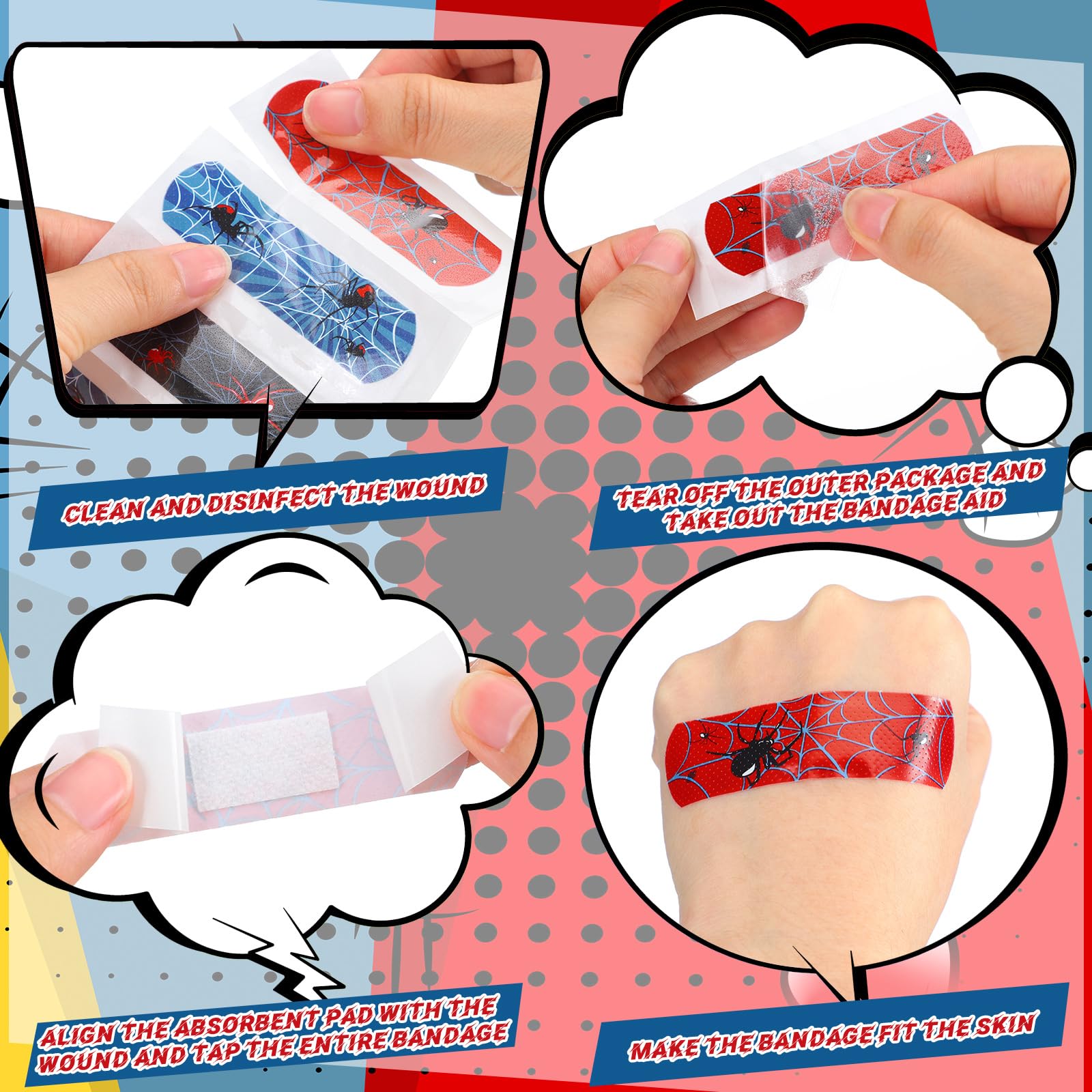 Patelai kids bandages in 10 styles offering variety for different moods