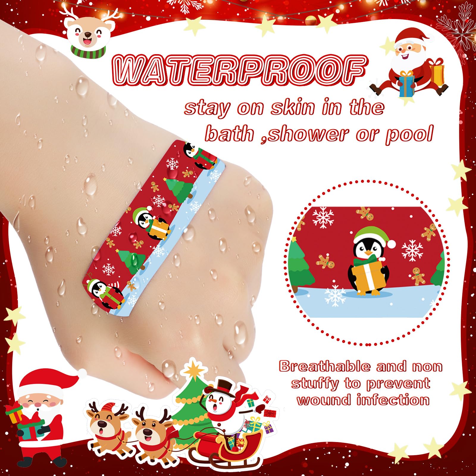 Patelai kids bandages animal pattern deliver gentle, breathable protection for active kids