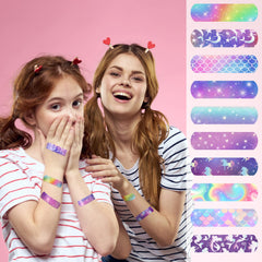 Patelai Mermaid kids bandages waterproof breathable design close-up