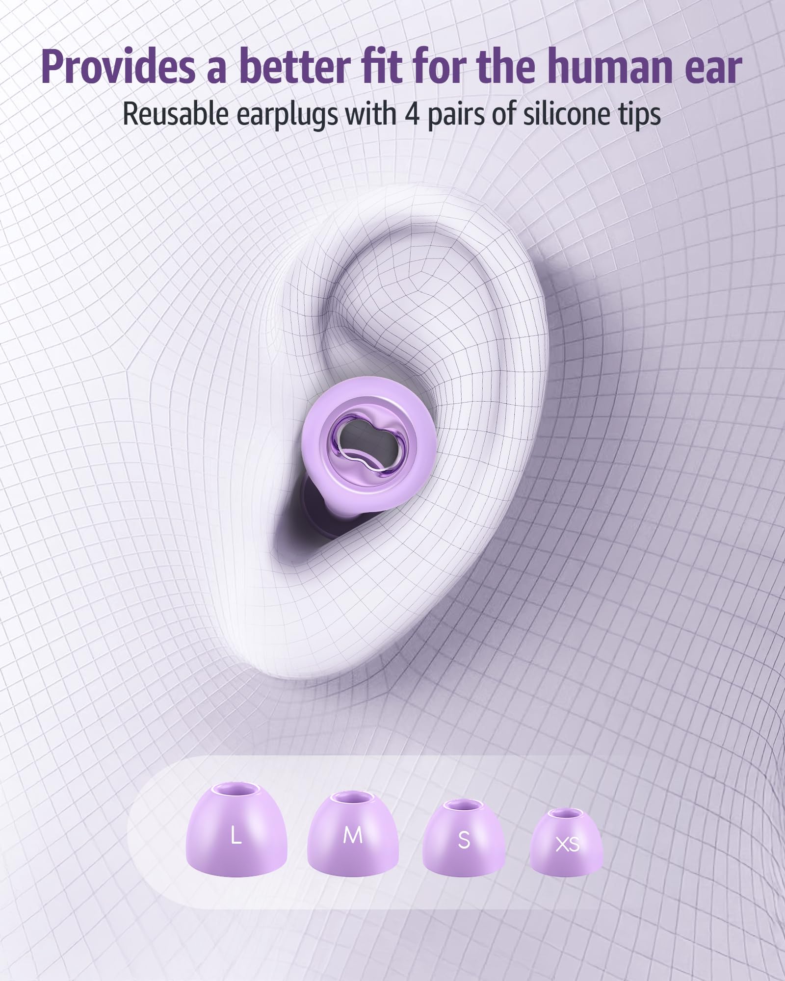 PATNRAB ear plugs are reusable silicone protectors reducing waste and increasing longevity