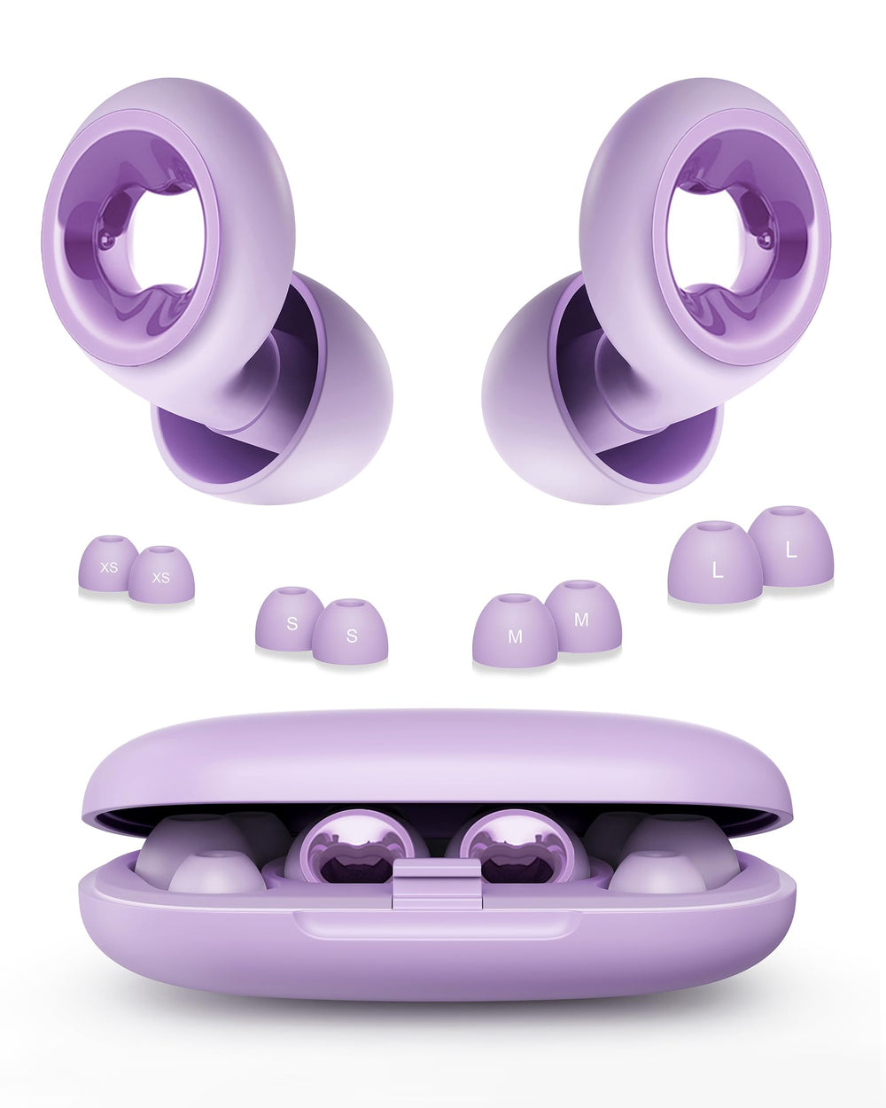 PATNRAB ear plugs for sleeping with 45dB reduction for deeper rest