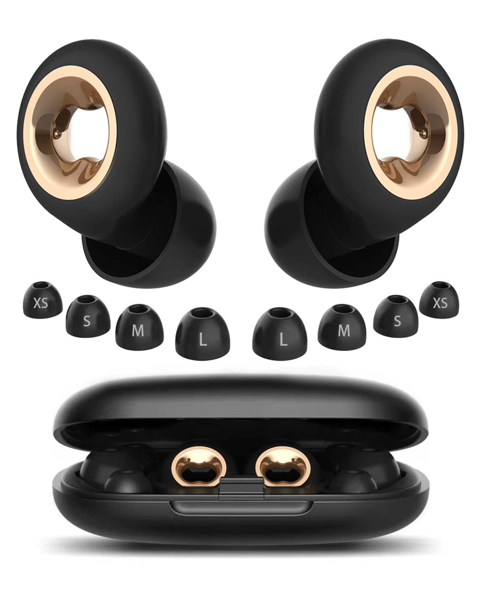 Tapones PATNRAB para dormir con cancelación de ruido 45 dB para noches más tranquilas