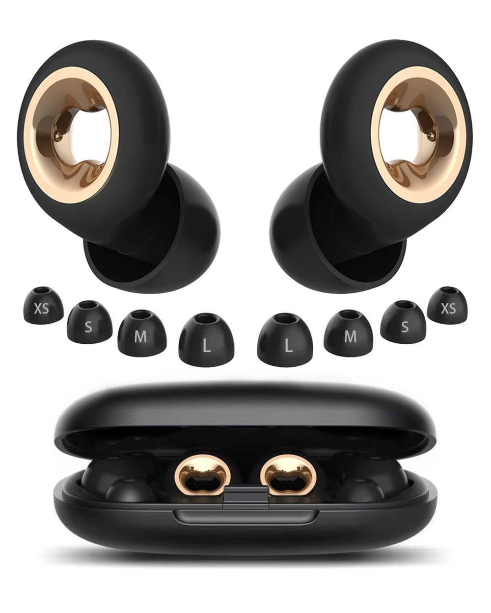 Tapones PATNRAB para dormir con cancelación de ruido 45 dB para noches más tranquilas