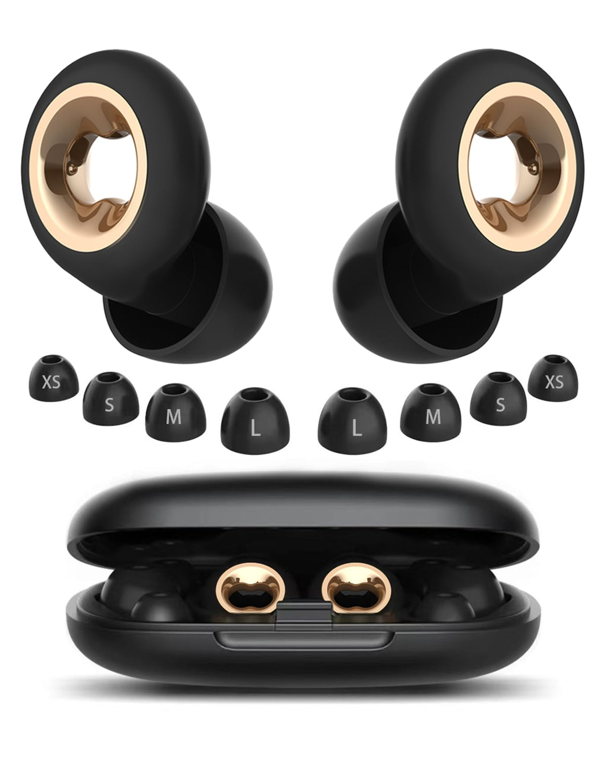 Tapones PATNRAB para dormir con cancelación de ruido 45 dB para noches más tranquilas
