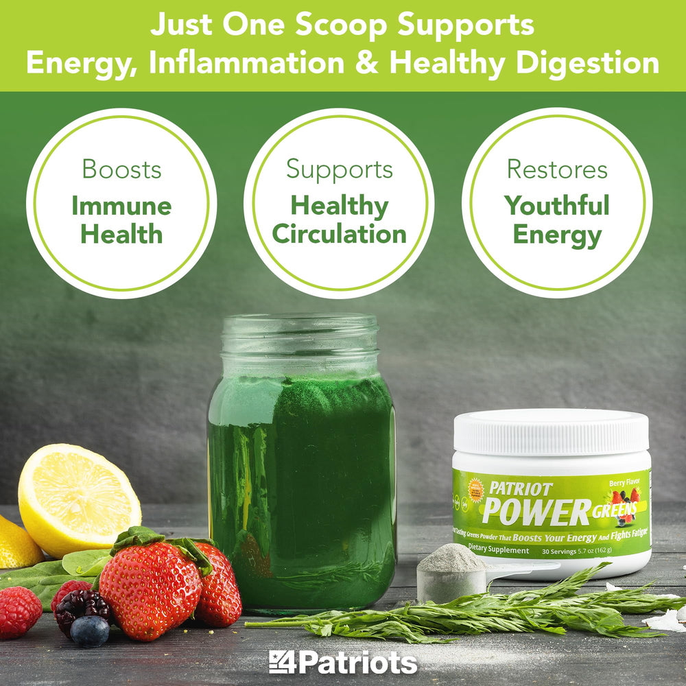 Patriot Power Greens organic beets highlight circulation support and energy potential