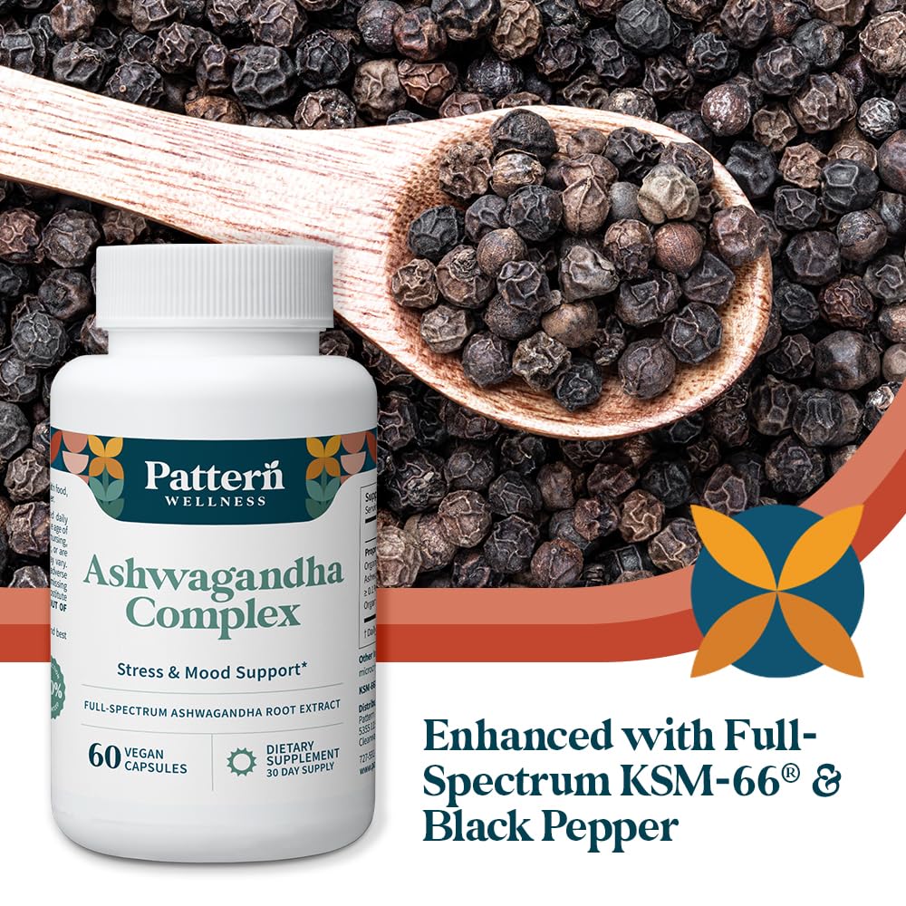 Pattern Wellness vegan capsules ready for everyday use.