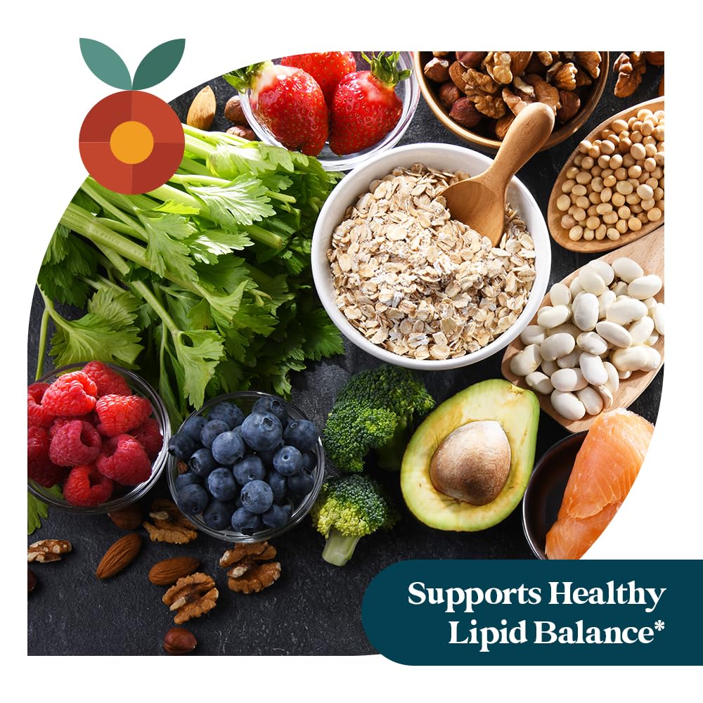 Pattern Wellness Cholesterol Complex packaging side highlights easy daily integration.