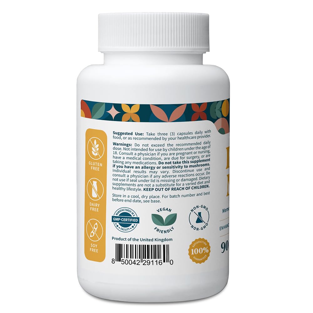 Pattern Wellness cognitive-support capsules ready for study sessions