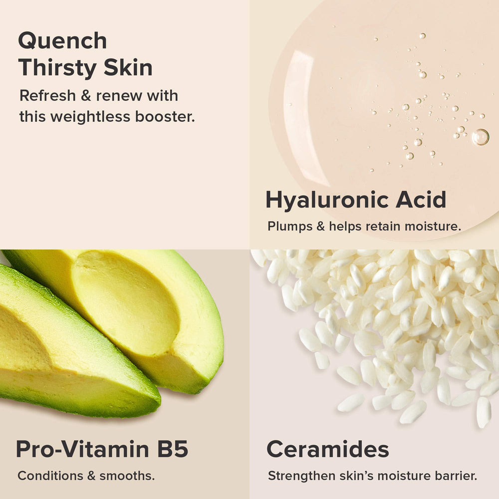 Fragrance-free label on Paula's Choice BOOST bottle suits dry, sensitive complexions.