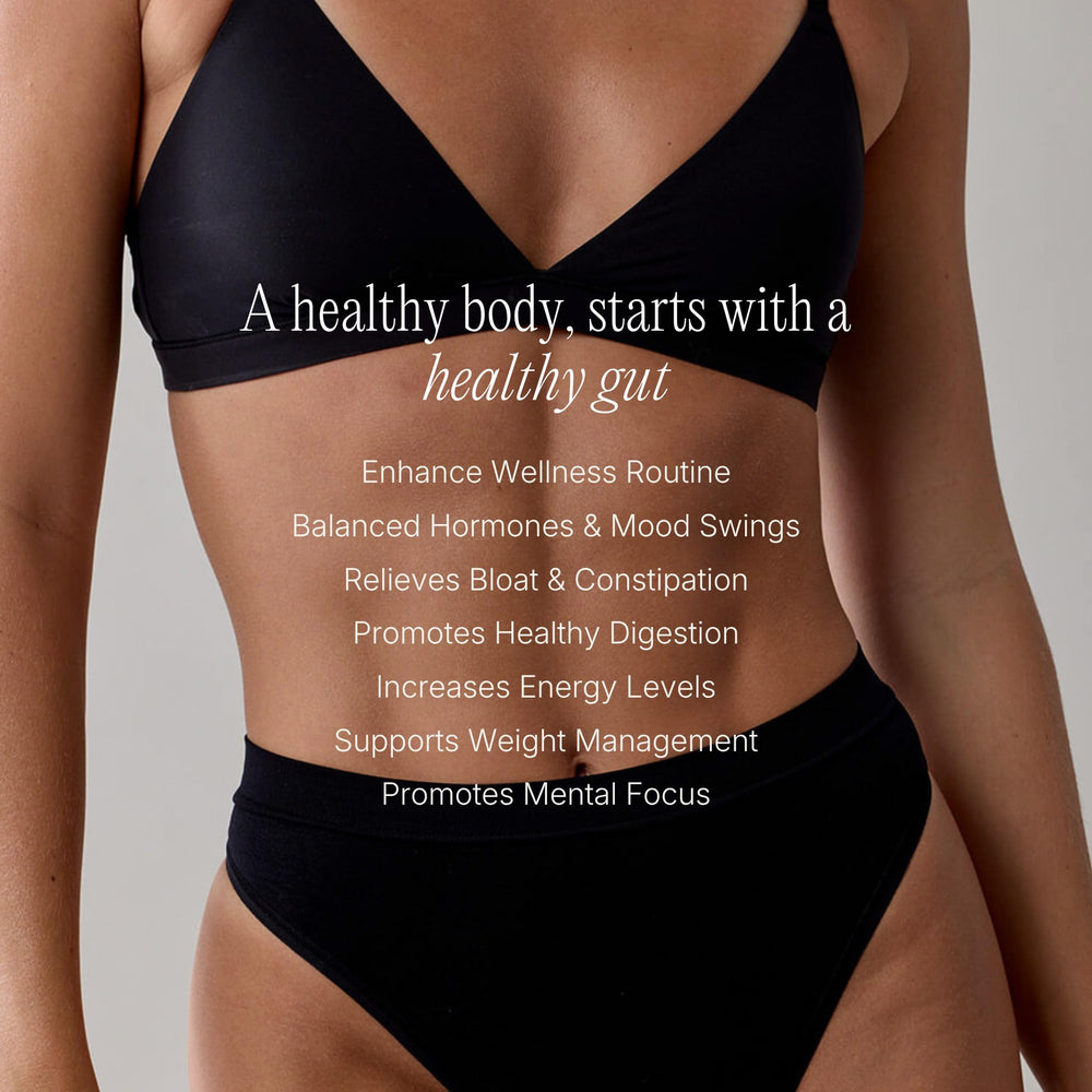 Paulina Fitness Reset Overnight bottle on nightstand suggests nightly wellness