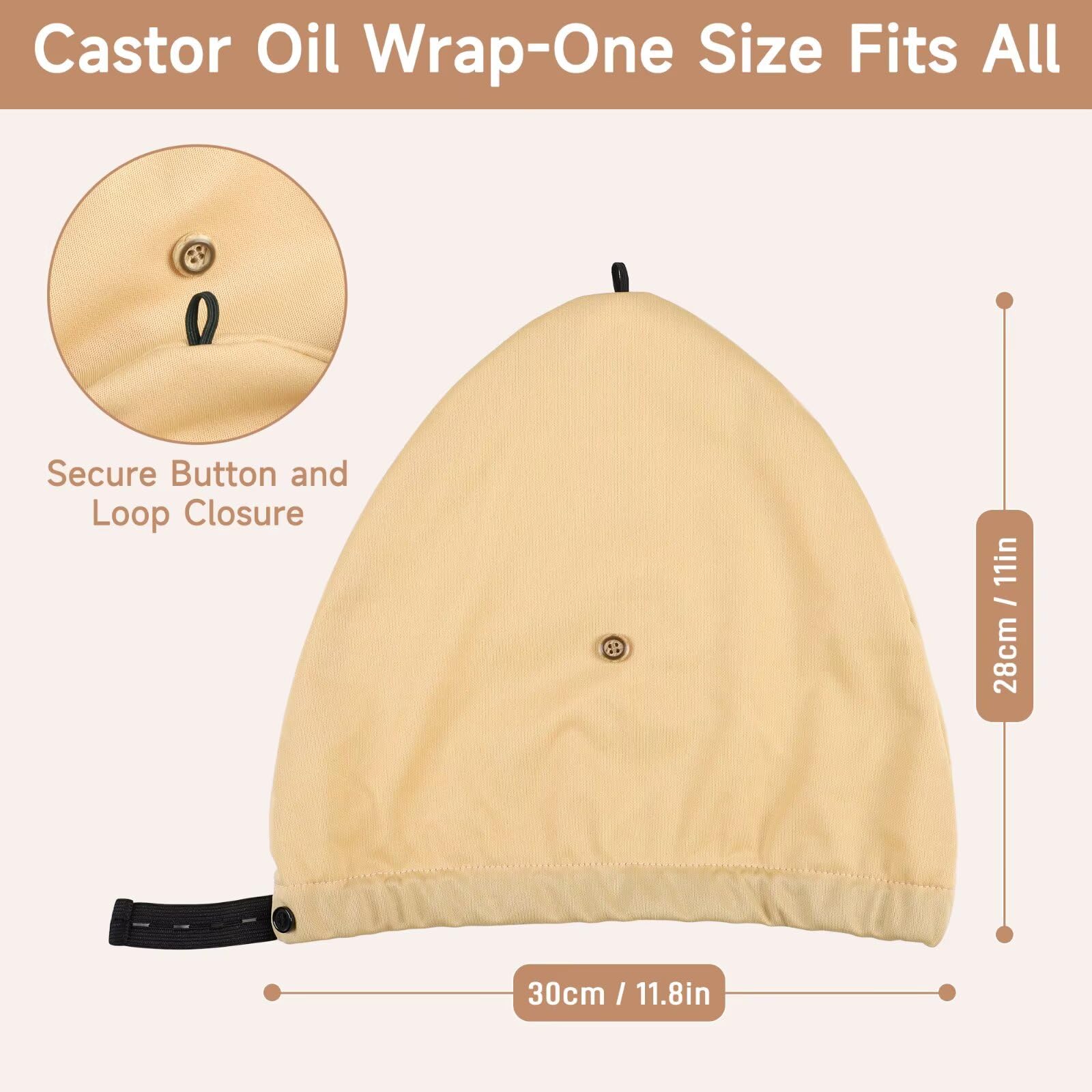 Paw Legend Castor Oil Pack Wrap inner cotton detail highlighting skin-friendly comfort