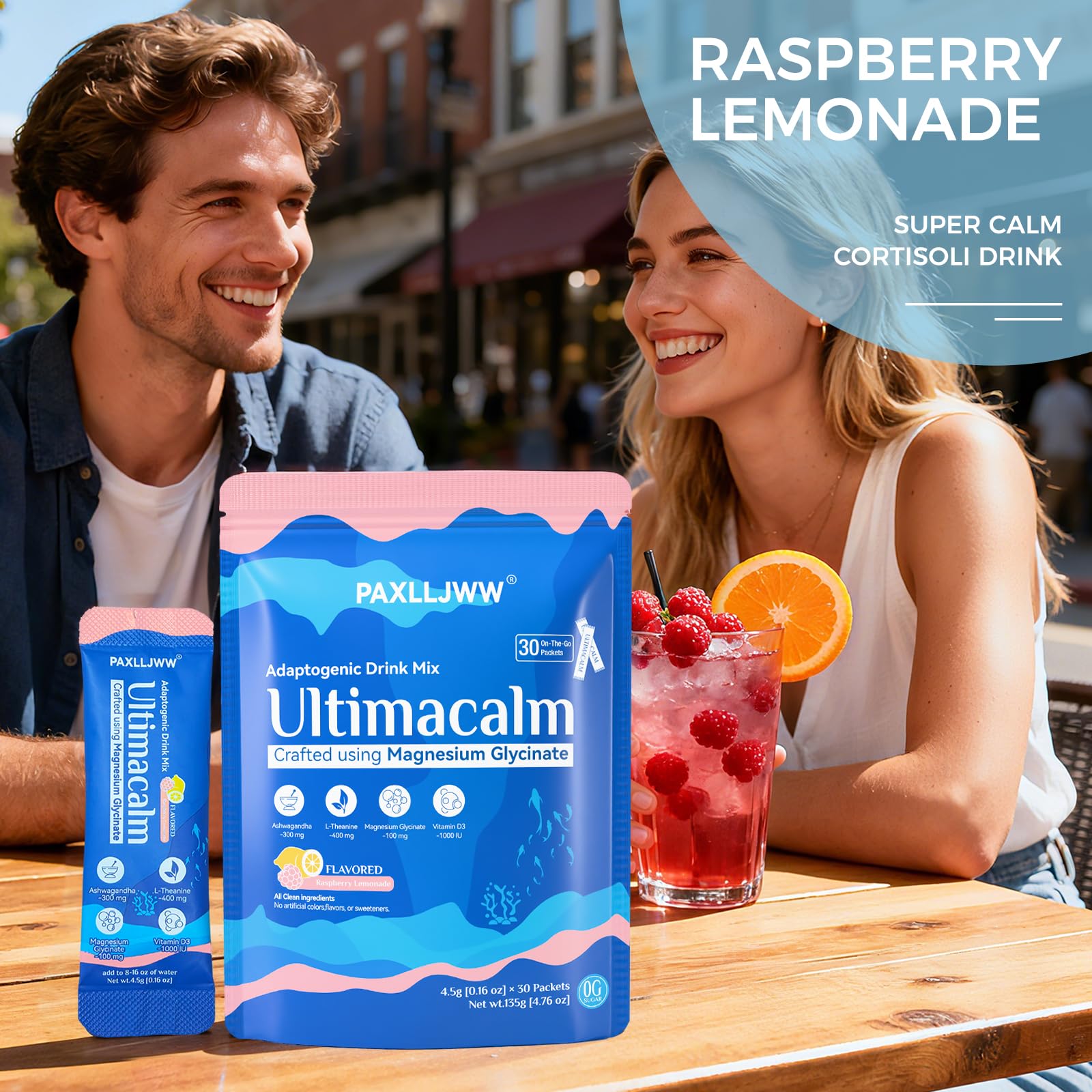 PAXLLJWW UltraCalm flavor profile emphasizes real raspberry notes and taste appeal.