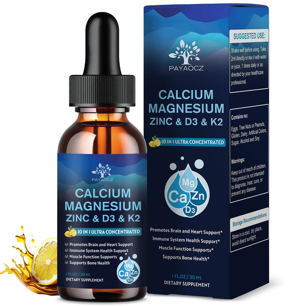 PAYAOCZ 10in1 liquid drops bottle for immune and bone health support.